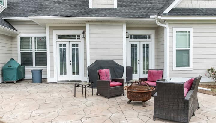 Create a Beautiful Stamped Concrete Patio in Waukesha, Wisconsin area!